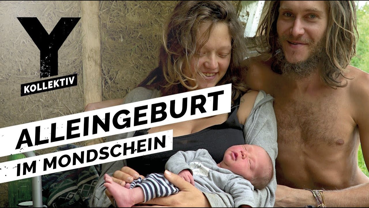 Alleingeburt - Aussteigerin bekommt ihr Baby allein im Wald