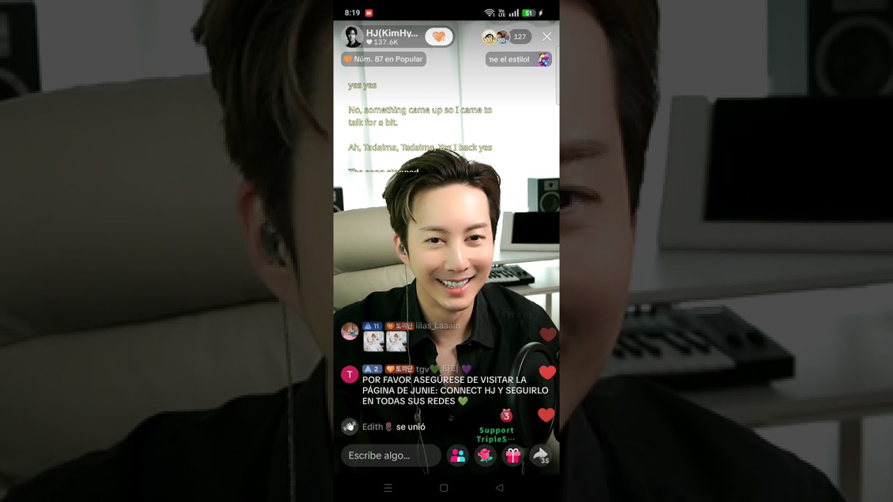 Tiktok live #kimhyungjun 