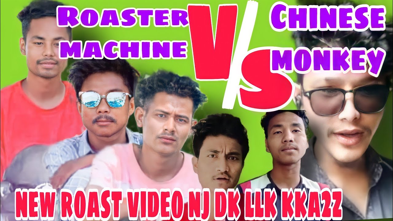 🔥Roaster machine V/S chinese monkey 🔥New roast video 2022