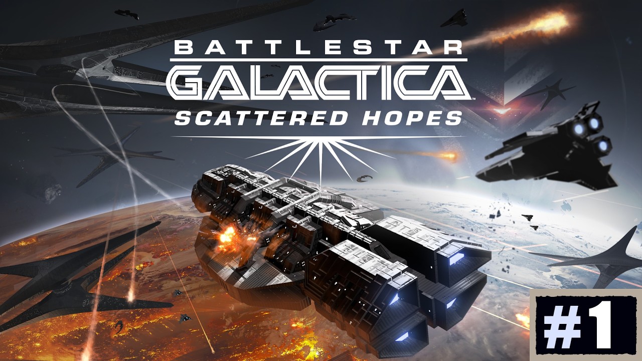 🚀 Battlestar Galactica: Scattered Hopes | Ucieczka przed Cylonnami. #1