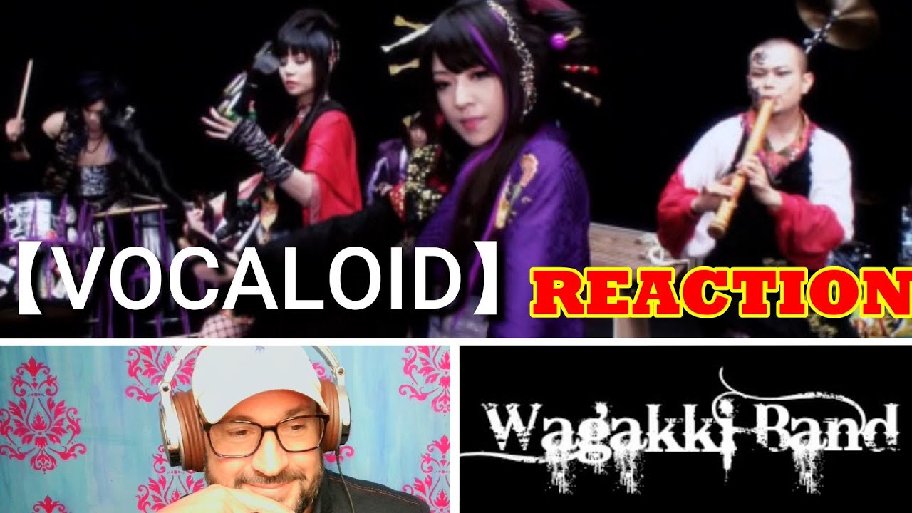 Wagakki Band - 【和楽器バンド】天樂 Tengaku 【VOCALOID】 *REACTION