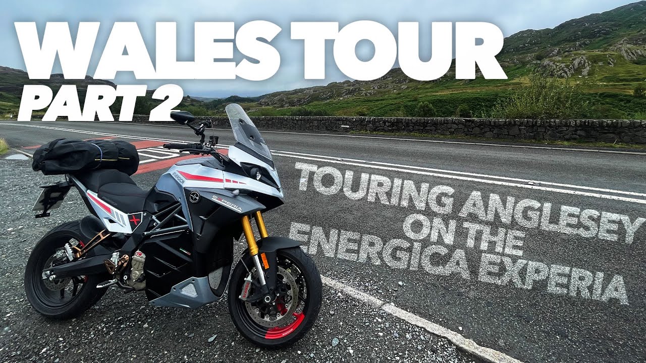 Welsh Motorcycle Tour on Electric Bikes | Touring Anglesey on the Energica Experia Sports Tourer