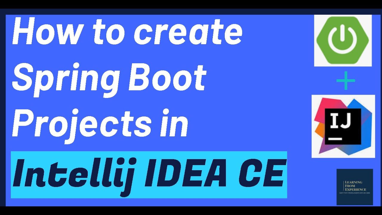 Как создать проект Spring Boot в IntelliJ IDEA Community Edition