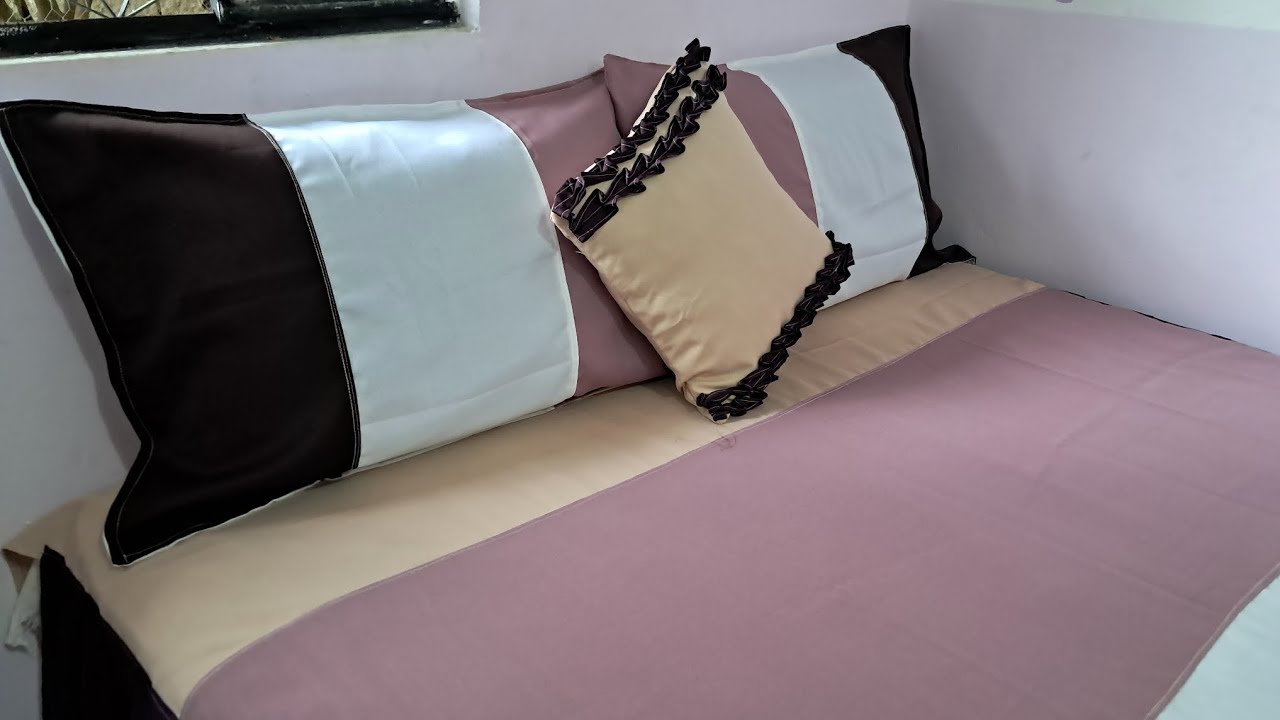 Capas de para travesseiros de retalho fácil e rápido de fazer😱😉