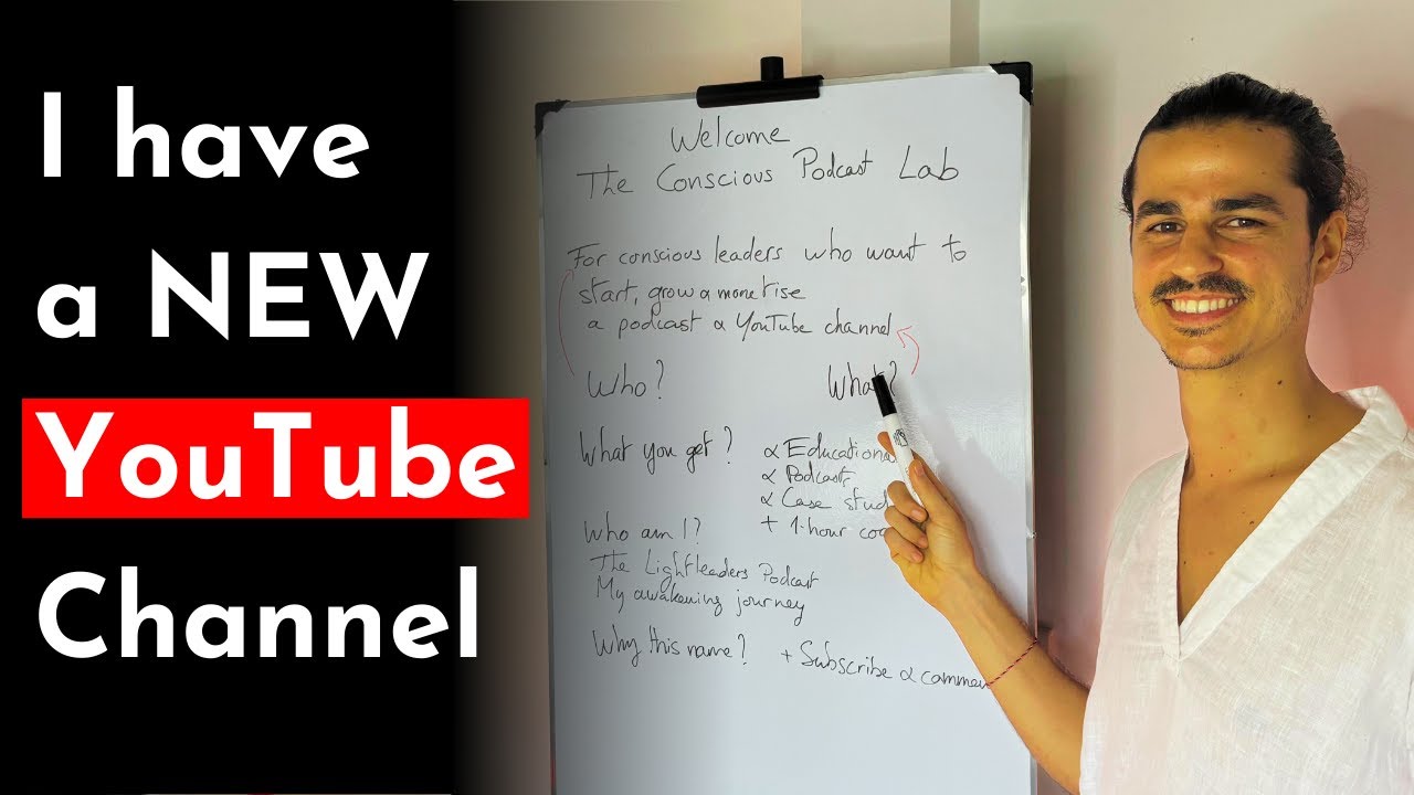 I help Conscious Leaders Start, Grow & Monetize a Podcast & YouTube channel: check my new channel