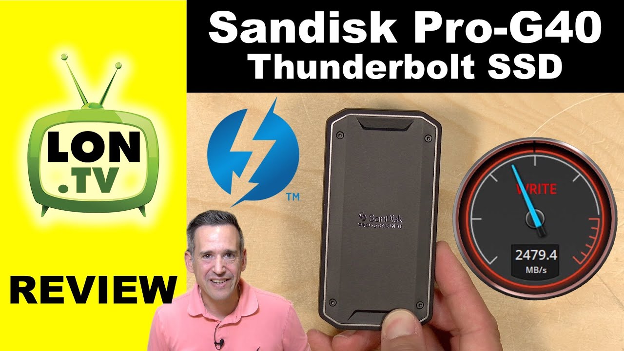 Sandisk's Lightning Fast Pro-G40 Thunderbolt / USB 4.0 SSD Review