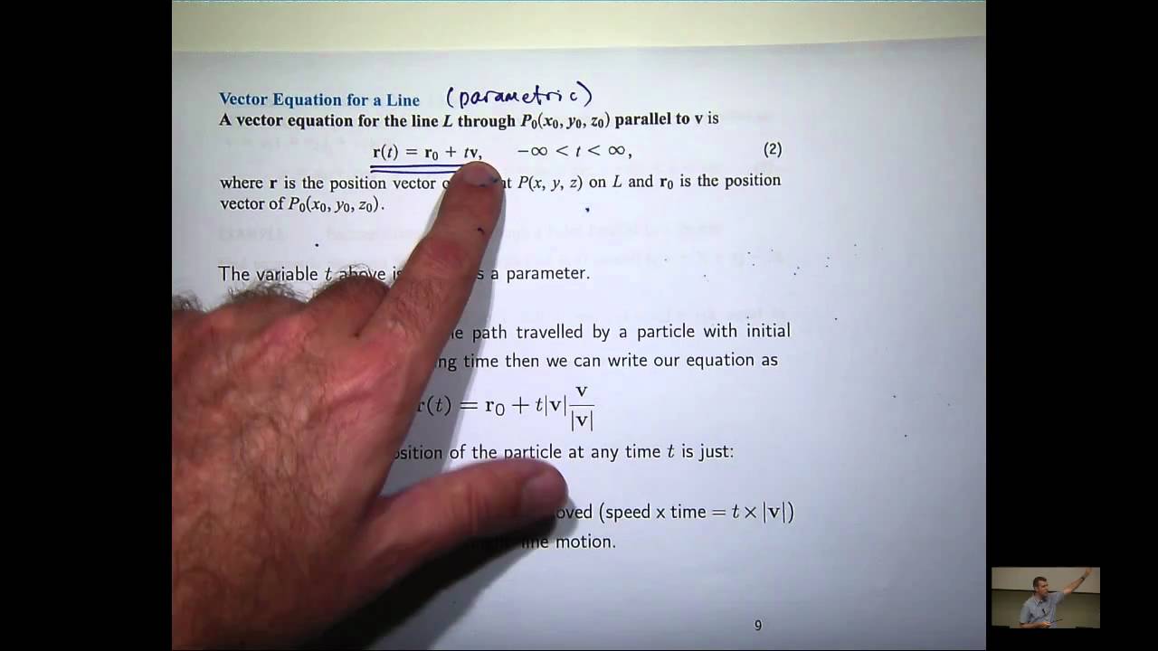 Intro to curves and vector functions