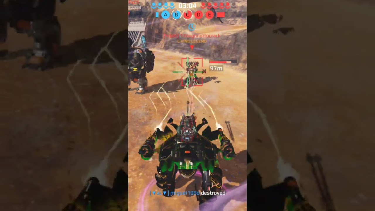 War Robots: Ultimate Fenrir Robot&rsquo;s Fierce Combat in WR Champion League Gameplay