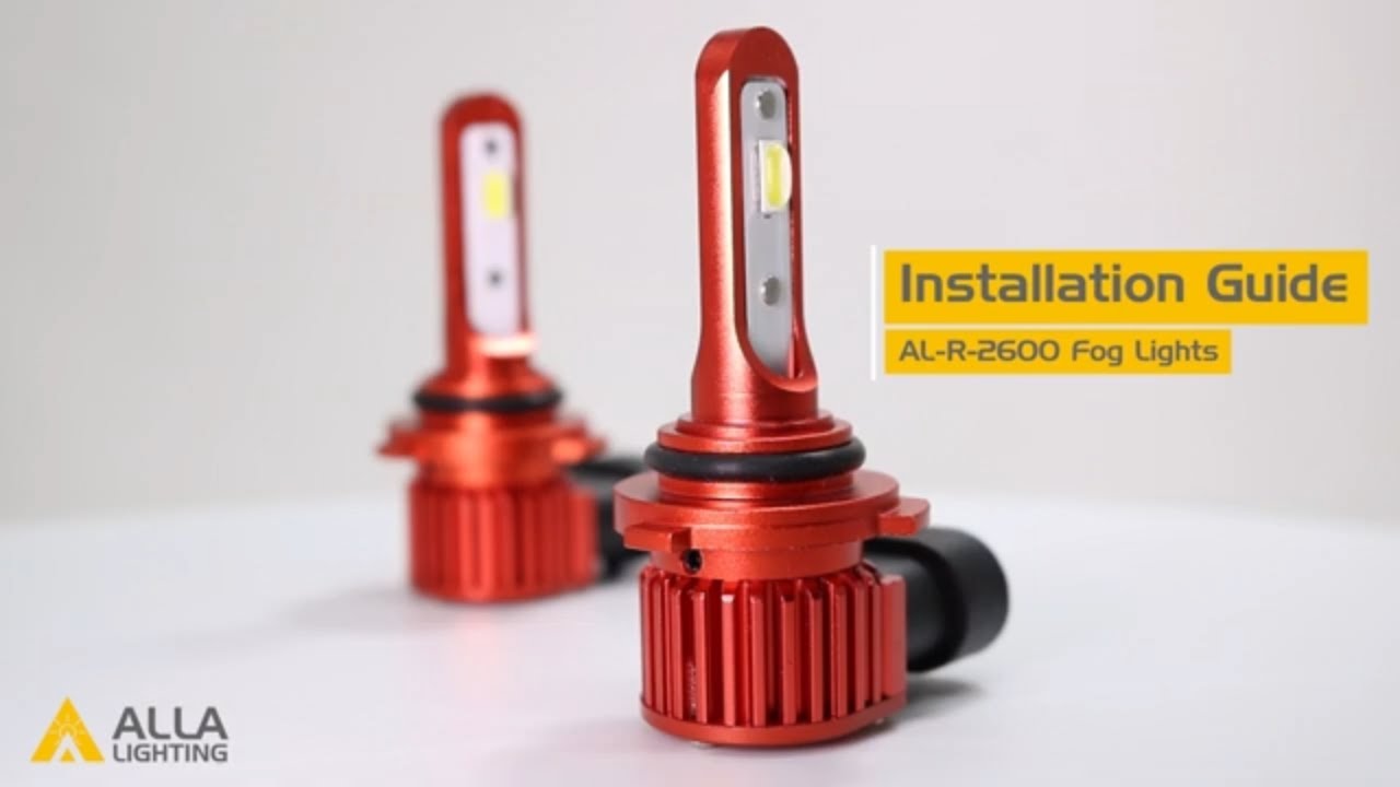 How to Install | Change HB4 9006 LED Fog Lights Bulbs Replacement?