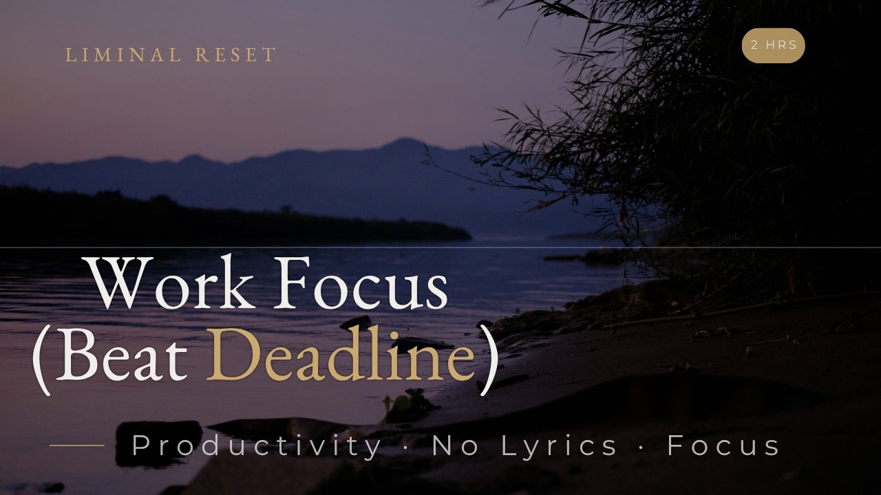 Deep Work – No Distractions (2 Hours) | Calm Loop Focus Session@calmloop_music