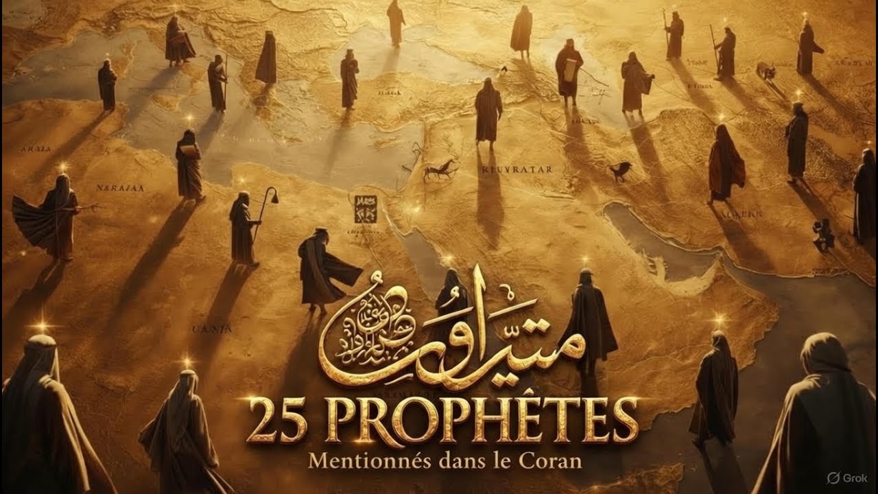 L'histoire des 25 prophètes décrit dans le CORAN   !