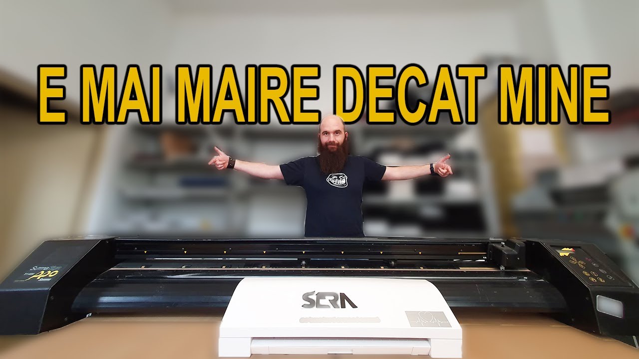 Elefantul din camera: Ne-am cumparat un Cutter Plotter Summa T1400 PRO
