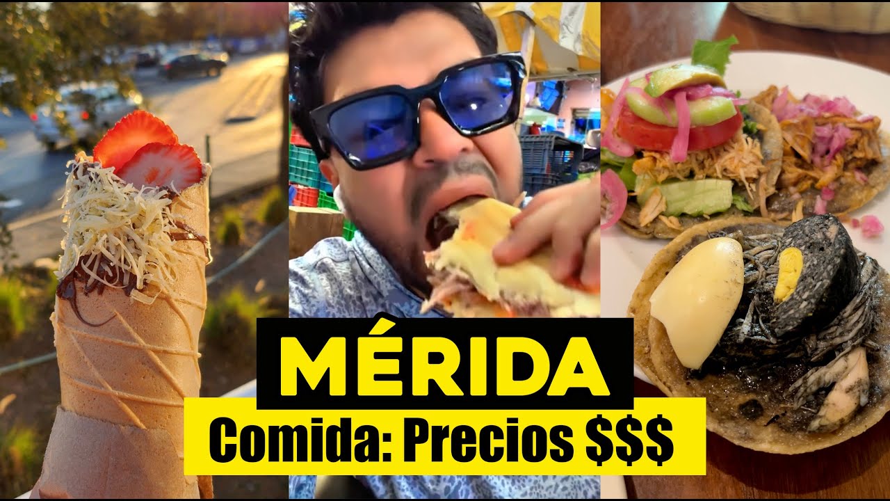 🇲🇽  Que Comer En Mérida 💸 ¿Cuánto cuesta comer en Mérida Yucatán?  ✈️ 📍 GUÍA + Tips 🔥