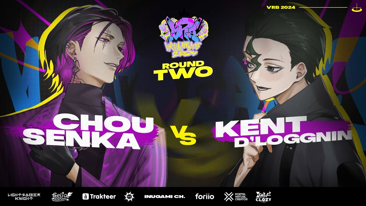 【#VRB2024】VIRTUAL RAP BATTLE 2024 - ROUND 2 ARENA 3 @ChouSenka  VS  @kentdvirtual