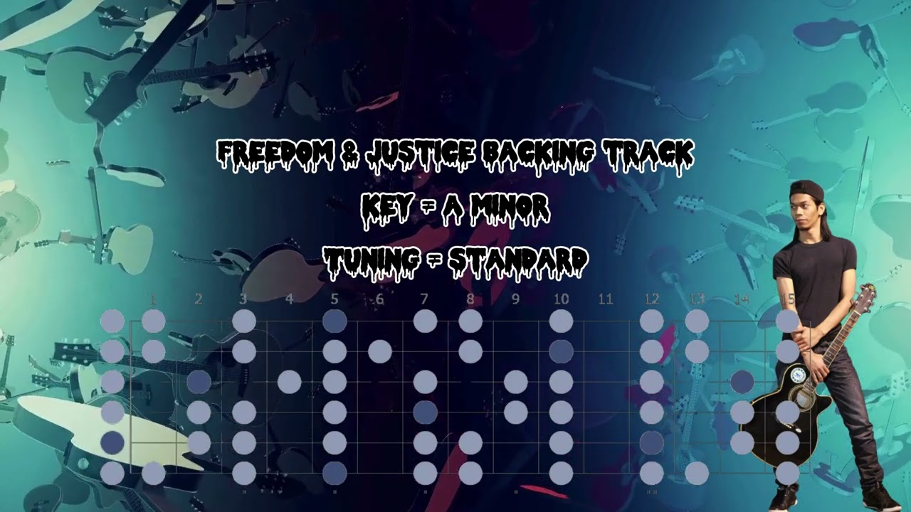 Freedom & Justice (A.C.A.B) - Lead Guitar Backing Track