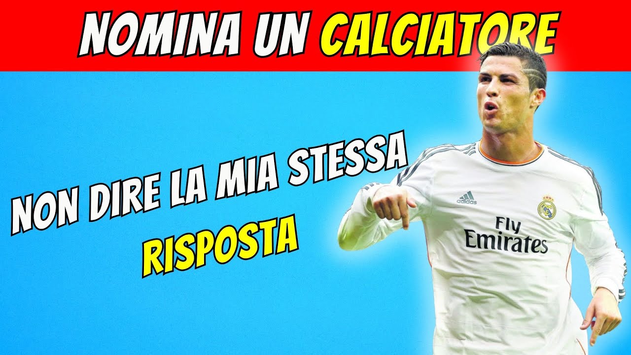 NON DIRE LA MIA STESSA RISPOSTA | EDIZIONE CALCIO ⚽