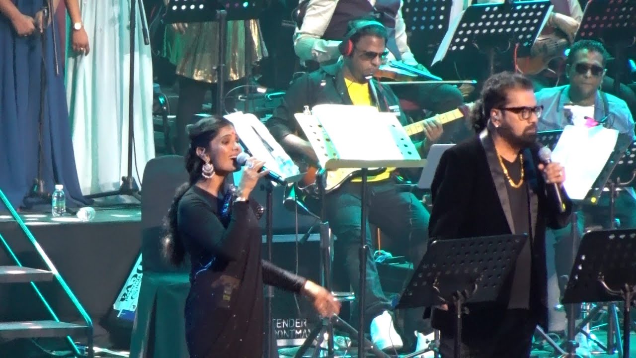 Un Uthattora Sivappe - Hariharan , Anuradha Sriram - Deva Live in Malaysia 2023