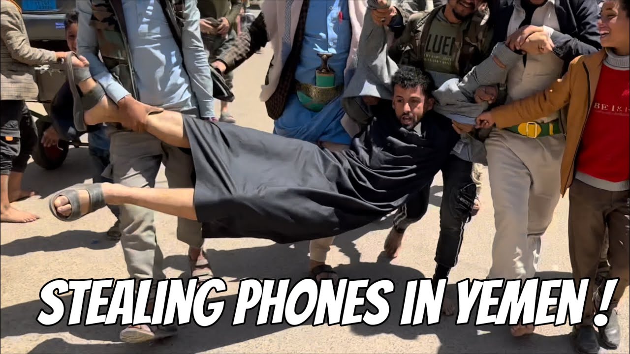 Taking Peoples Phones In YEMEN! (GONE WRONG)