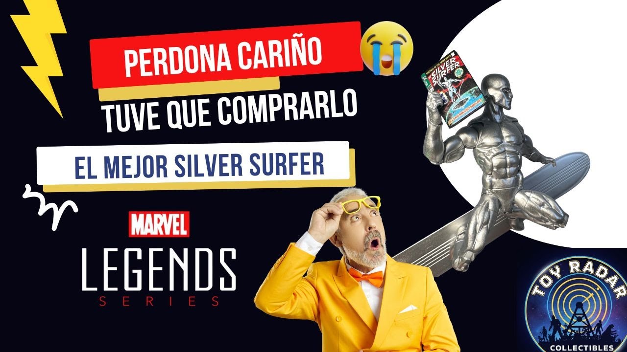 Reseña Silver Surfer Marvel legends | Opinión Sincera ¿Merce la pena?