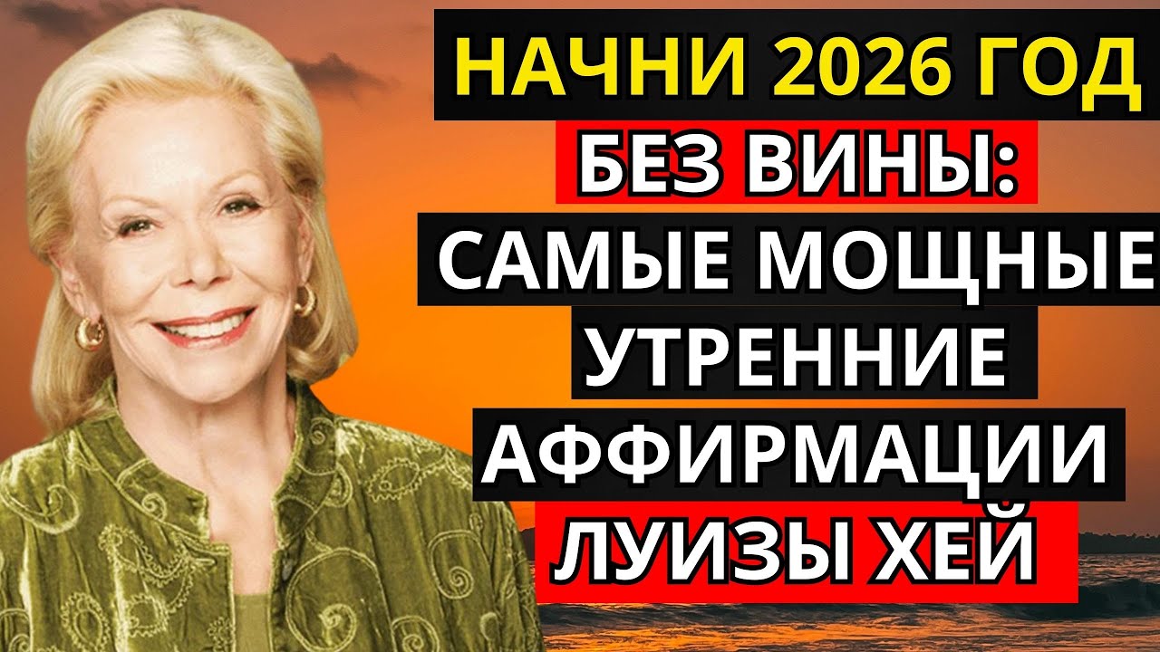 Начни 2026 год без вины: самые мощные утренние аффирмации Луизы Хей
