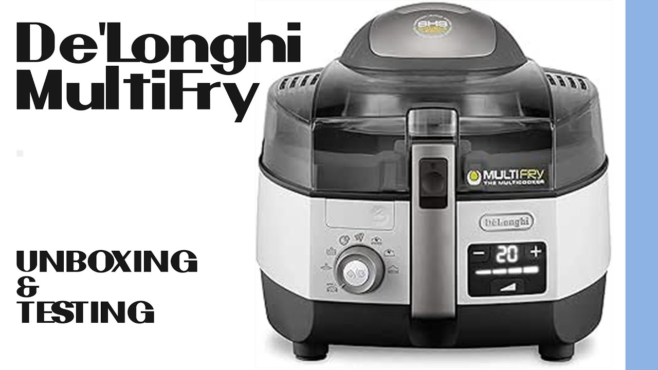 De'Longhi MultiFry Air Fryer With Surround Heating System, Multi Cooker Grilling, Broiling,Roasting