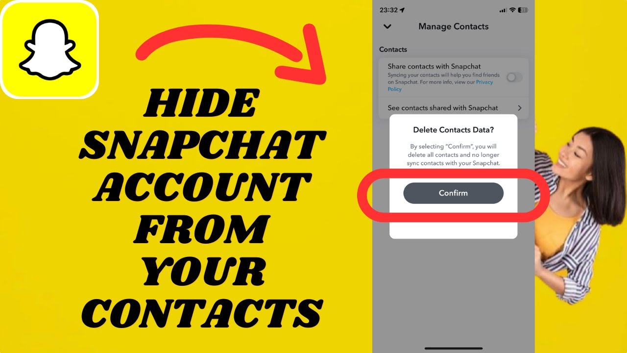 Hide Your Snapchat Account From People In Your Contacts List | Simple tutorial