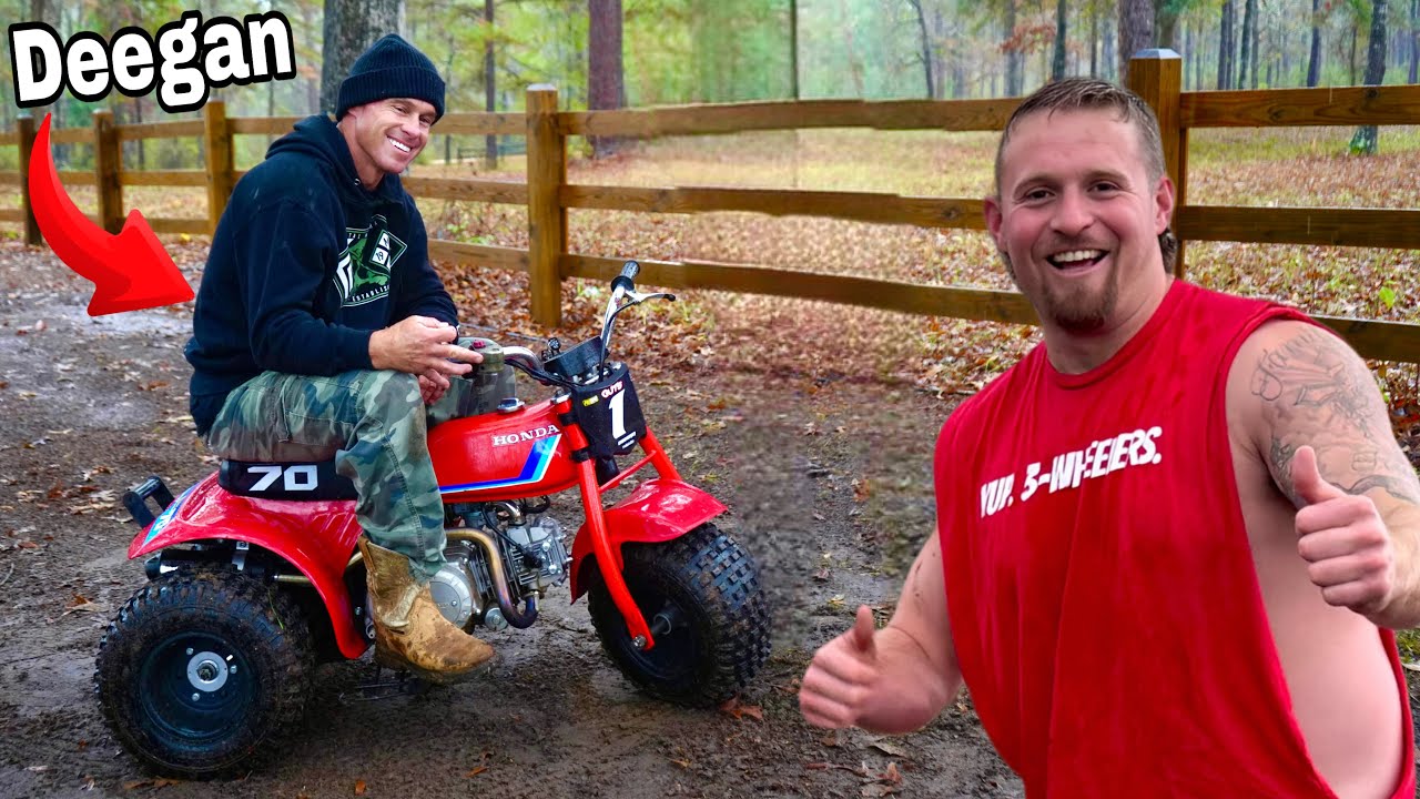 Surprising Brian Deegan with a 3-Wheeler!