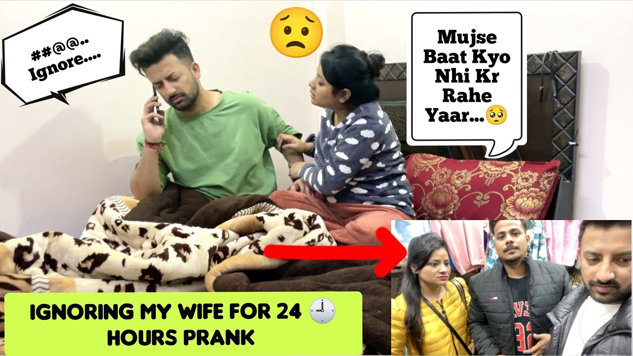 Ignoring My Wife For 24 Hours Prank || Prank Gone Wrong || Prank on Indian Wife || lucky parul