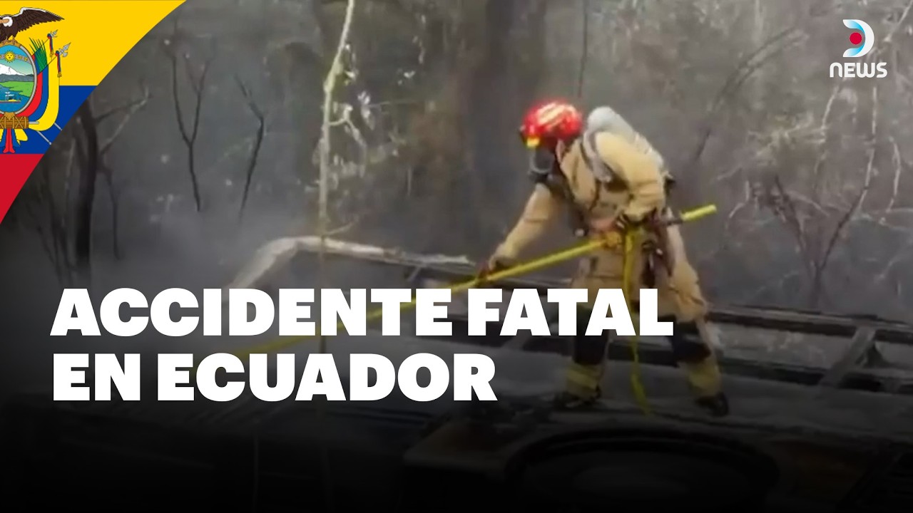 🚨 Ecuador: 14 muertos por incendio de un bus en Cuenca | DNews
