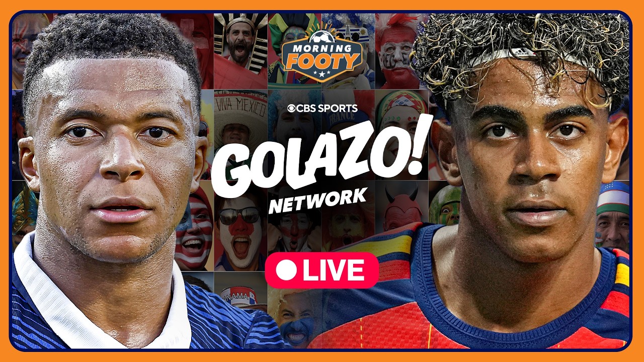 Morning Footy LIVE: France vs. Spain PREVIEW + World Cup News, Analysis & Debate