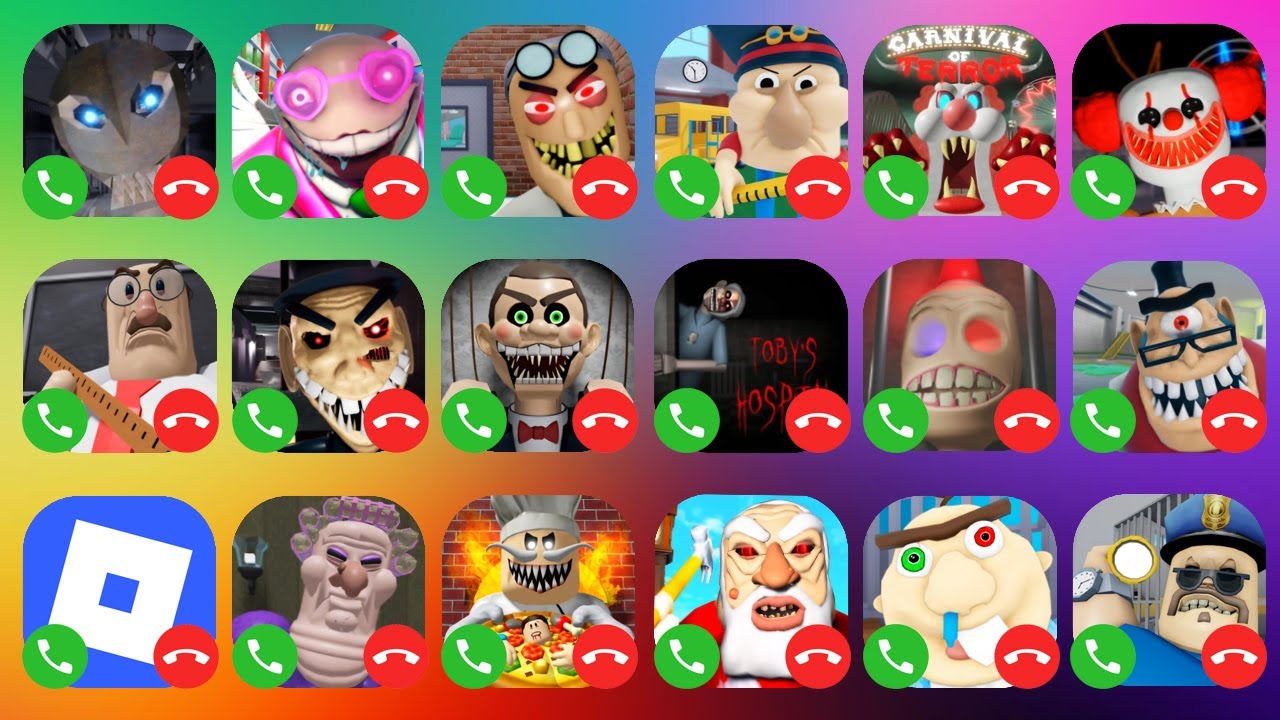 Wilson's PRISON.MR YUMMY'S SUPERMARKET. Bob the Dentist.EPIC SCHOOL ESCAPE.Carnival of Terror.