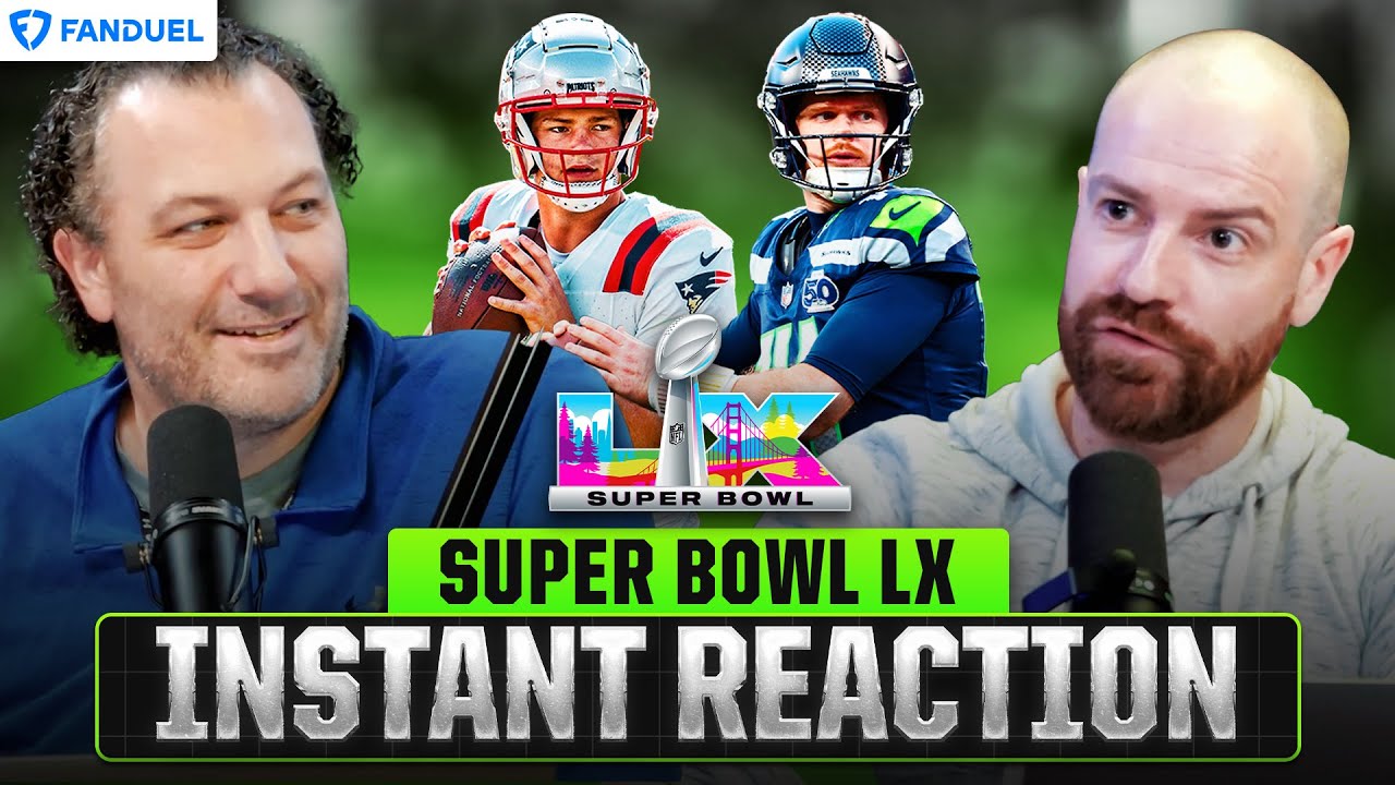 Seahawks vs. Patriots 🚨 Super Bowl LX Instant Reaction 👀