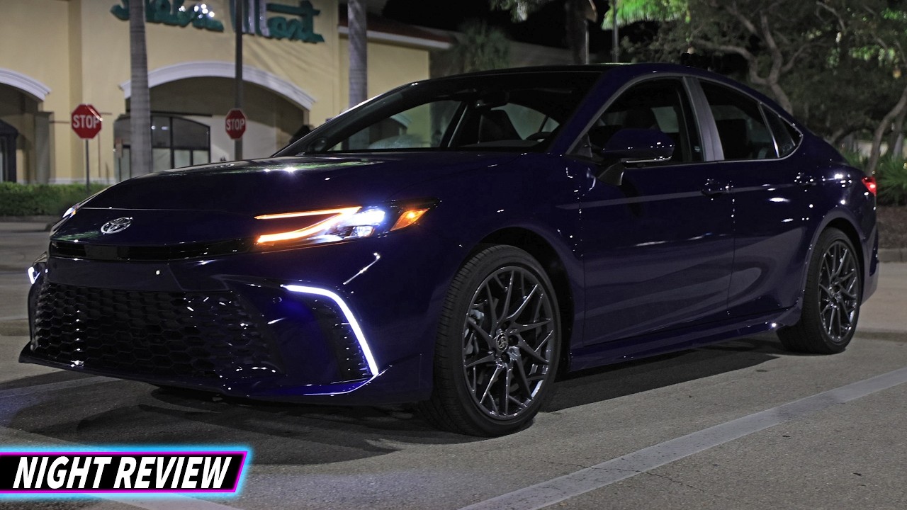 2025 Toyota Camry Hybrid - Night Drive Review