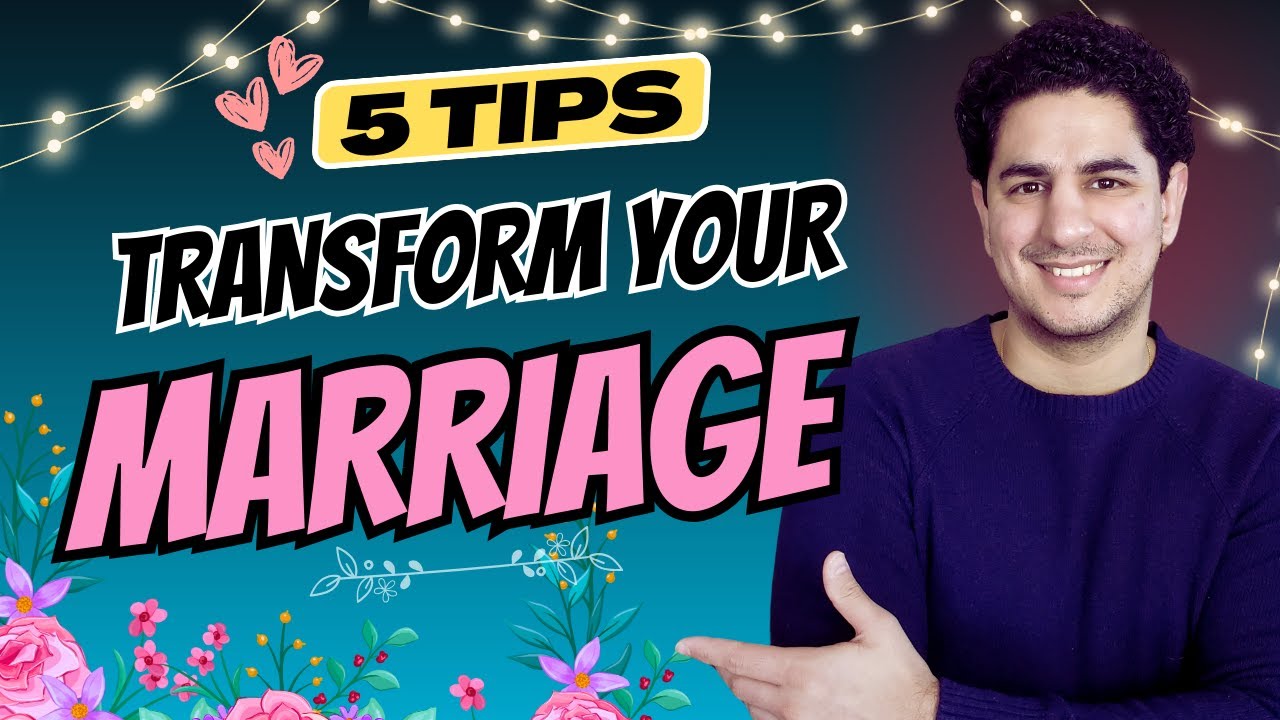 ❤ 5 Tips to reduce Conflicts in Marriage | Transform Your Marriage