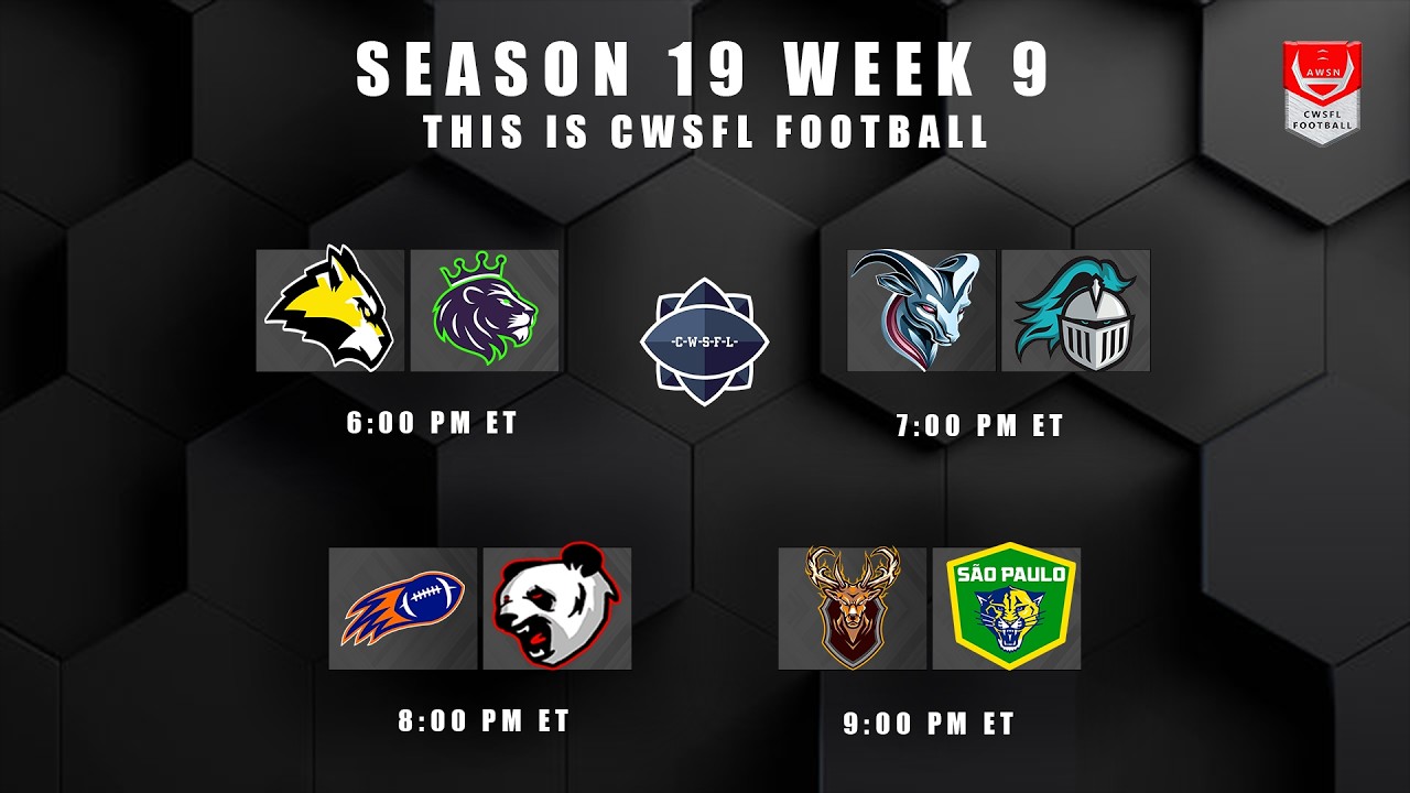 CWSFL | Season 19 Week 9 | Vancouver @ Ghana