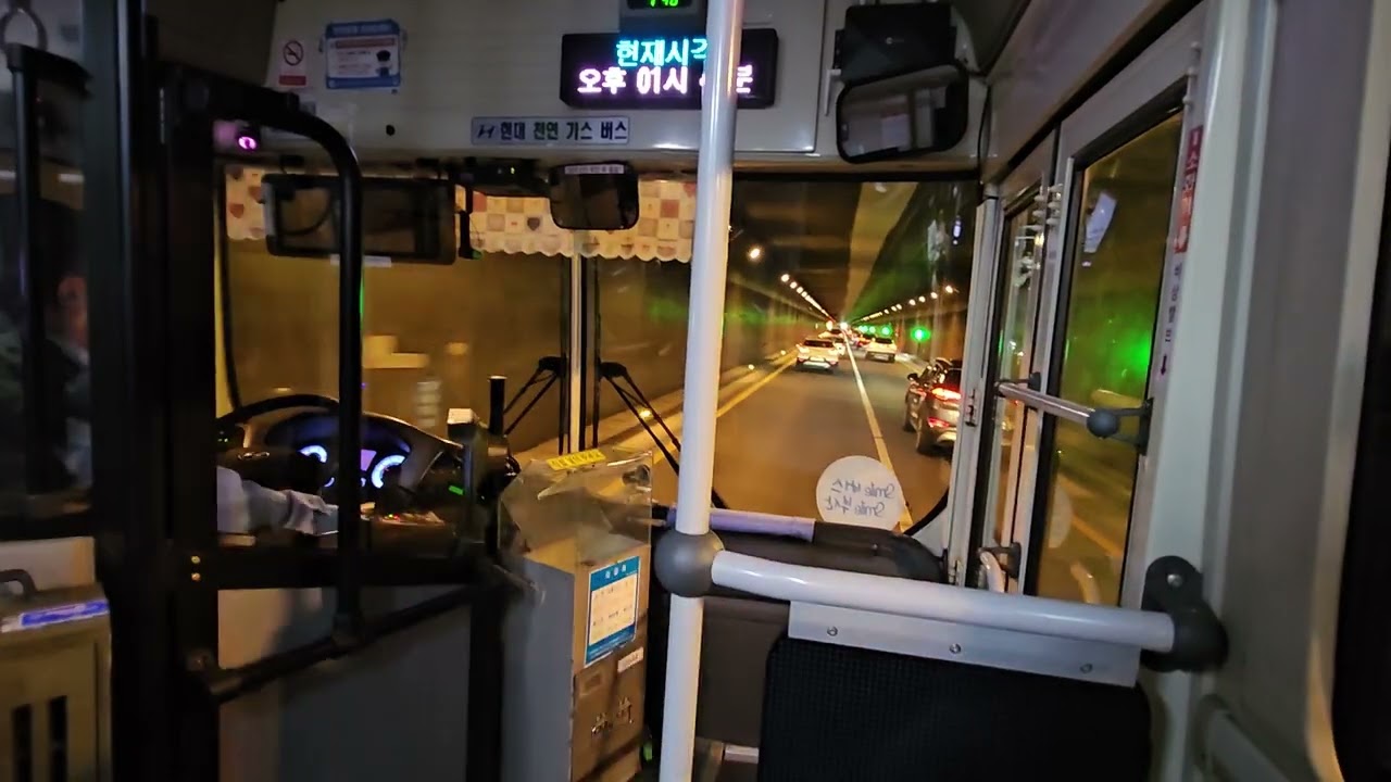 230501 부산 삼진여객 111번 2644호 만덕제2터널 만덕방향 주행영상