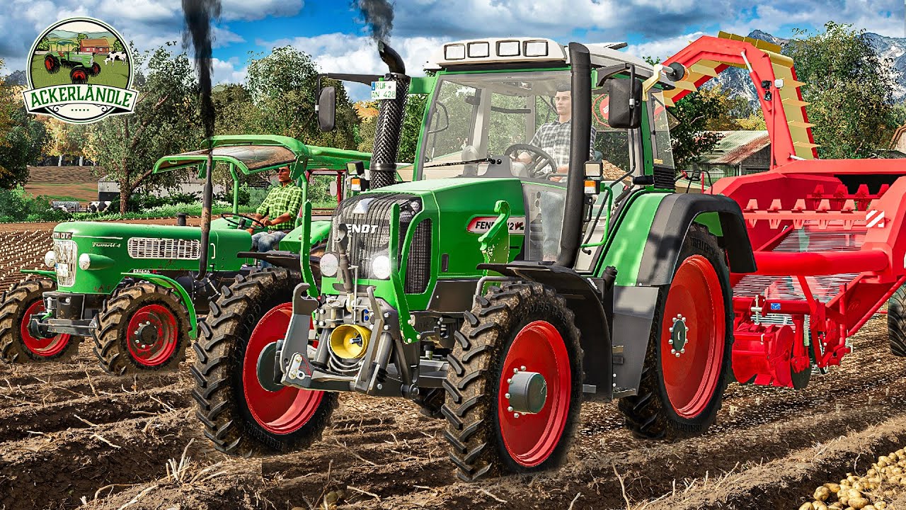 LS19 ACKERLÄNDLE #23: Kartoffeln roden: Ernte-Zeitdruck und teurer Häcksler! | FARMING SIMULATOR