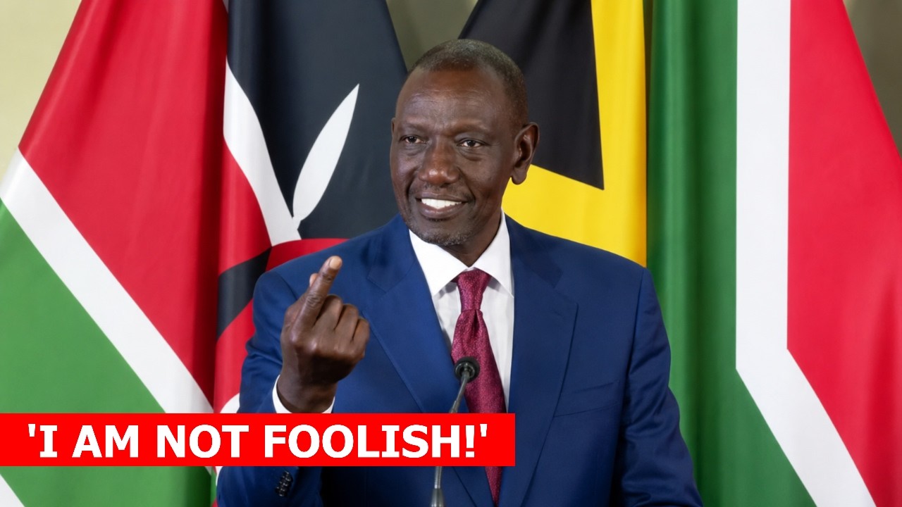 Fireworks as Ruto gets angry in South Africa after was asked about Kenya, US Ebola deal!