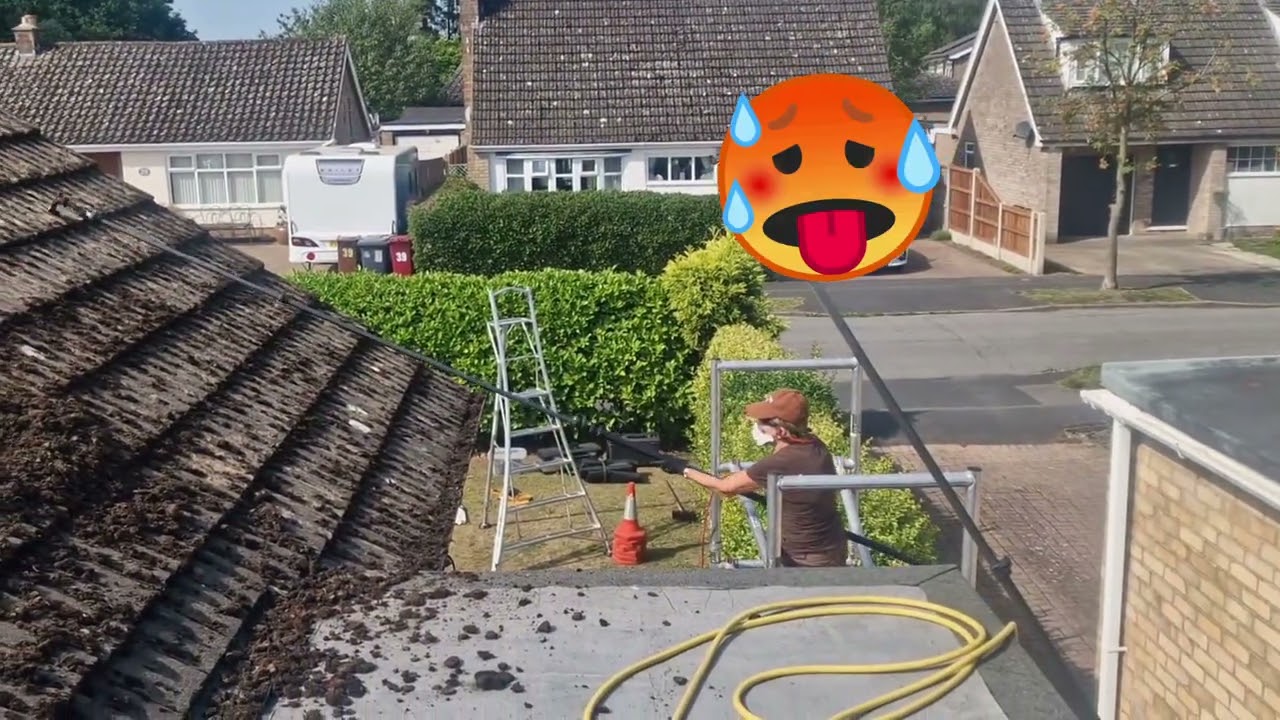 Air roof cleaning 