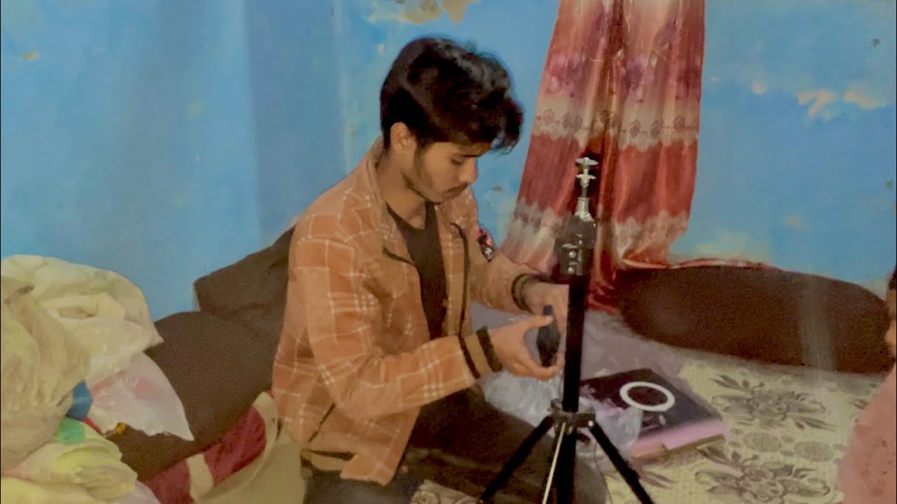 Junaid bhai new ringlight lai li 