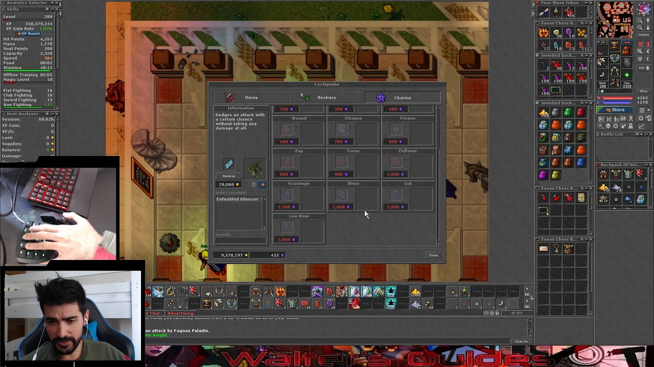 Tibia Hunting guides