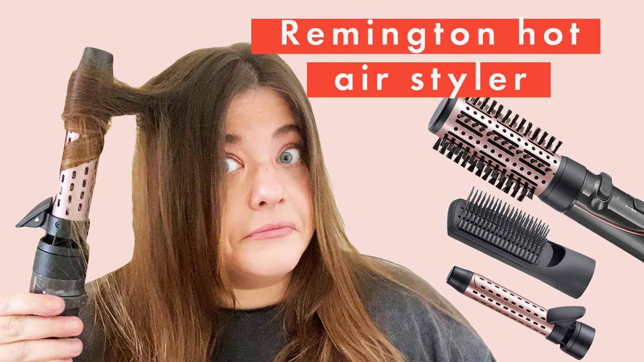 This Remington Hot Air Styler Gives You A Bouncy Blow Dry | Tutorial & Review