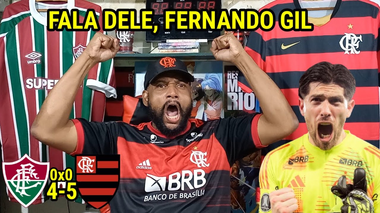 REACT PÊNALTIS FLUMINENSE 4X5 FLAMENGO l QUEM É O FILHO MESMO, BI-VICES?