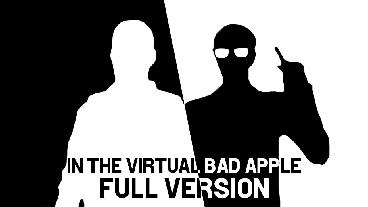 [МЭШАП] In The Virtual Bad Apple (ПОЛНАЯ ВЕРСИЯ) [HL2 Music Video]