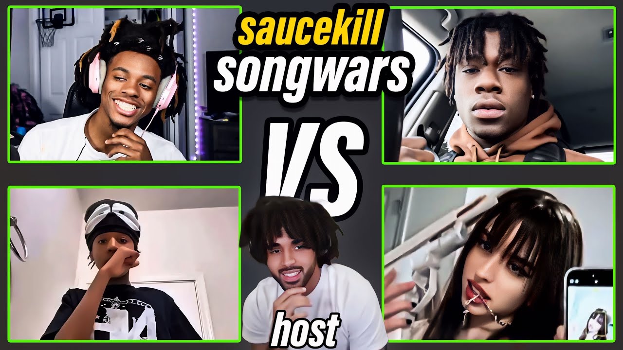 Cuhlout + Lxstk1 vs Snowcone + Thr33 (Saucekill Songwars)