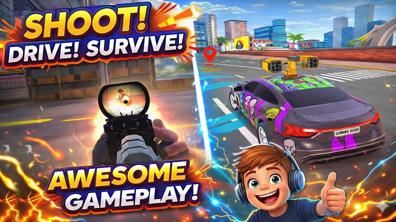 🚨 ULTIMATE US Police Car Chase! 😱 Cops vs Robbers High Speed Pursuit Game for Kids