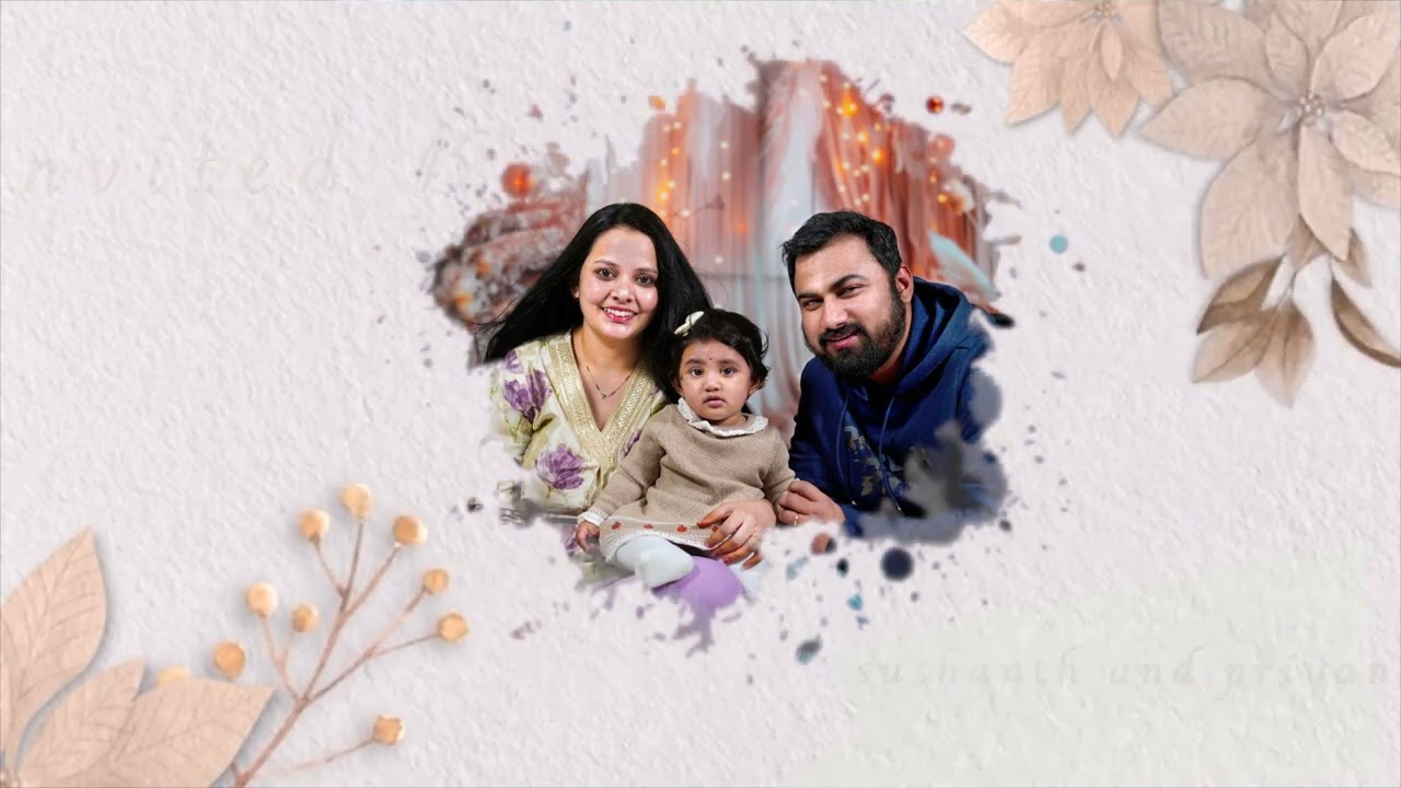 Birthday Invitation video..