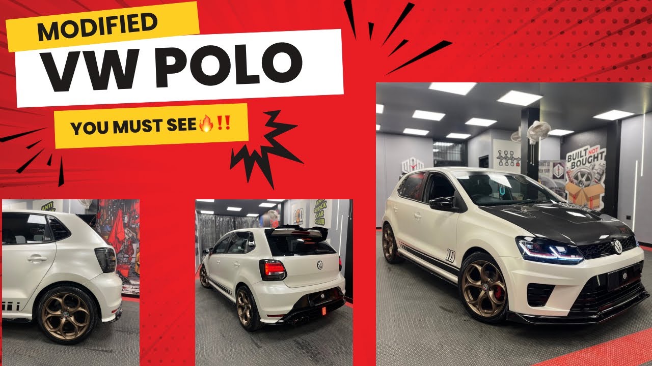 VW Polo Accessories & Mods | VW Polo TRANSFORMATION You Must See🔥‼️ #vwpolo #polo #modifiedcars 