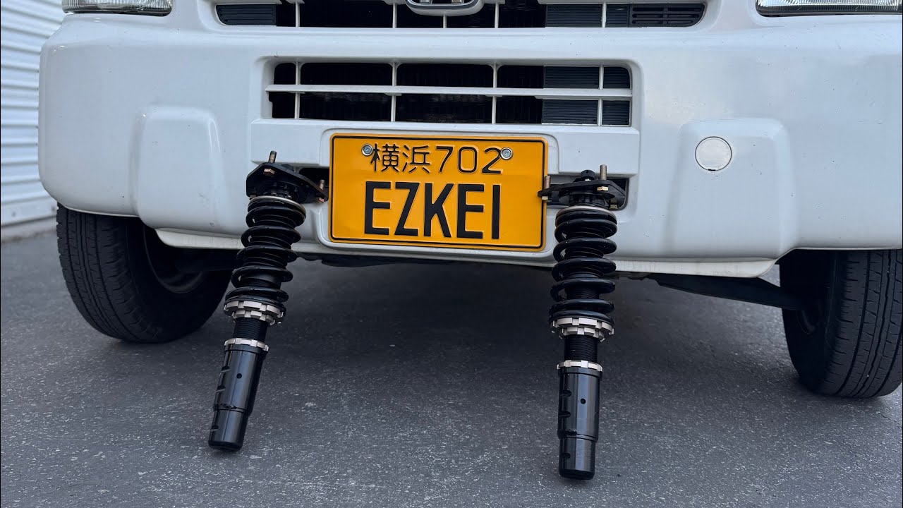 Building PROTOTYPE Honda Acty Ha6/7 Kei Truck Coilovers!