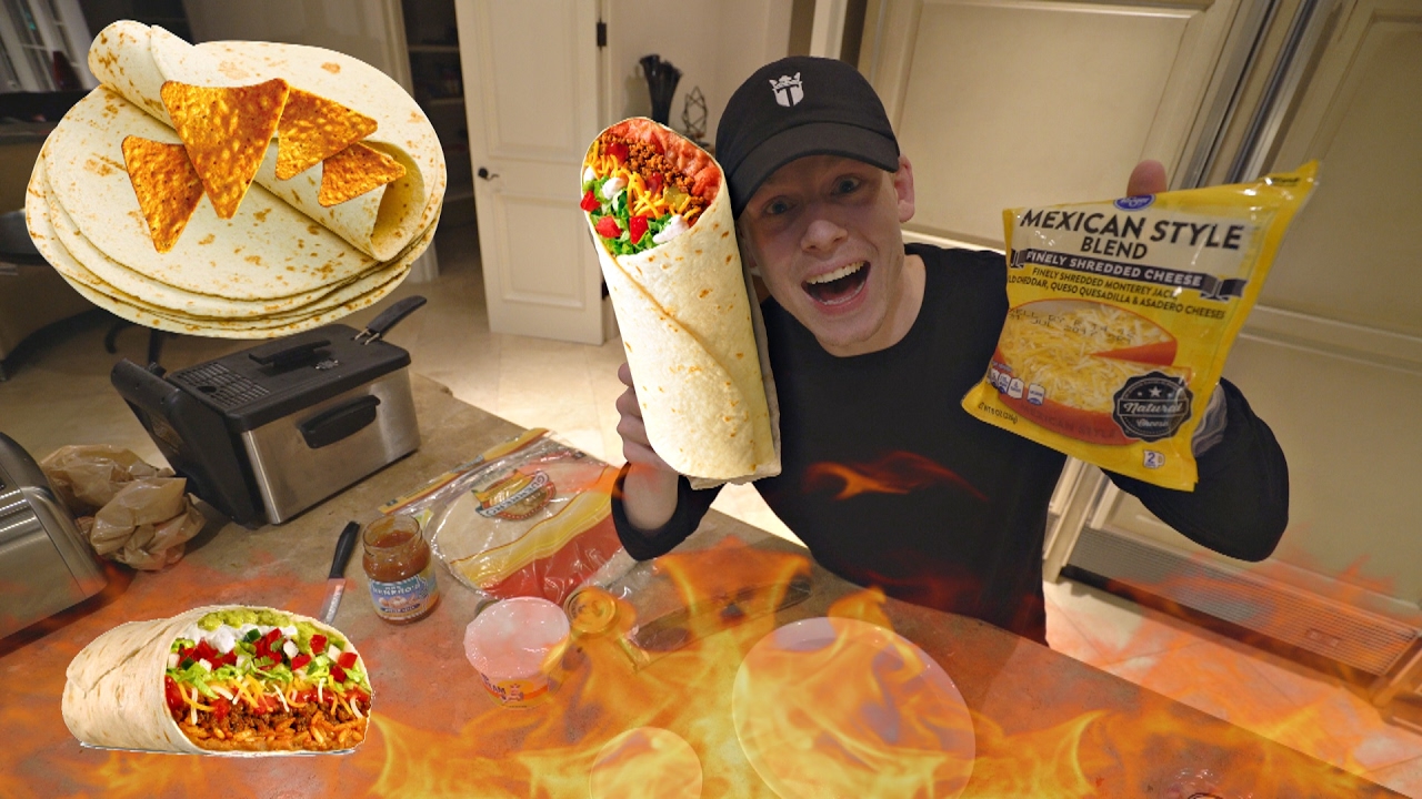 CRAZIEST BURRITO EVER... OMG!!!